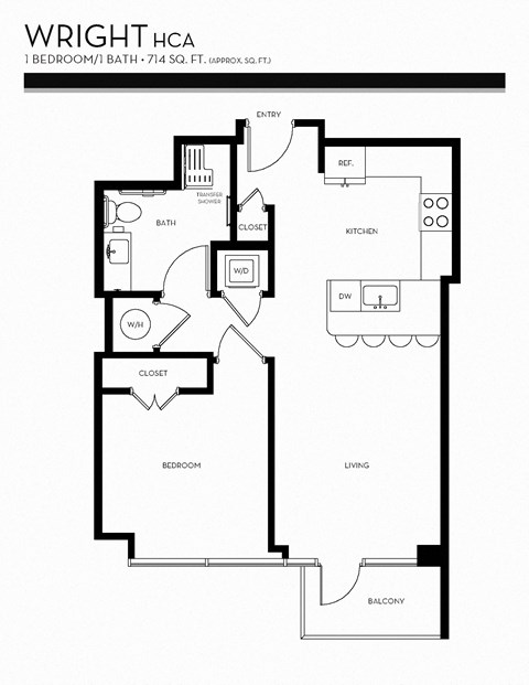 Wright HCA Floor Plan